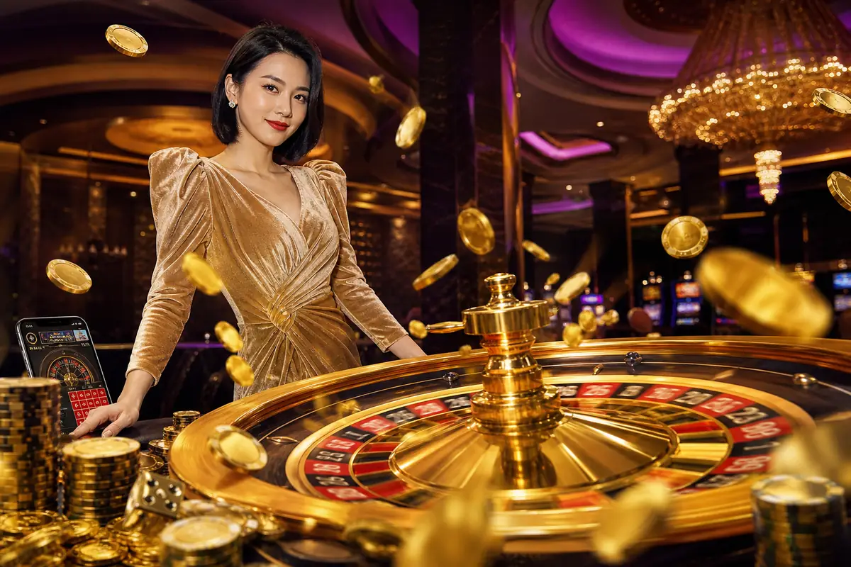 mega918 Casino suasana permainan live dealer